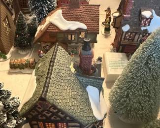 Huge Department 56 Dickens Village Collection Buildings Accessories