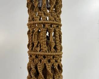 Macram Hanging Plant Holder with Tassel Detail