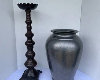 Large Candle Holder  Vase
