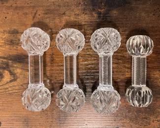 Cut Glass Knife Rests