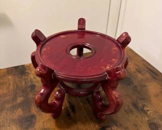 vintage Asian Plant Stand
