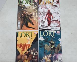 Marvel Comics Loki Covers Set