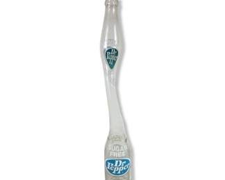 Rare Diet Dr. Pepper Stretched Soda Bottle