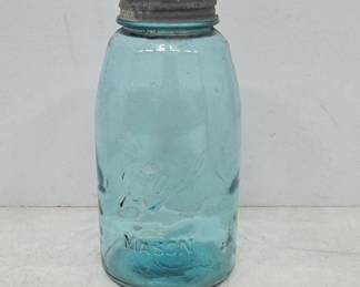 Ball Mason Jar with Zinc Lid, 9 Inch