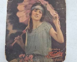 Bradley Advertising Hand Fan