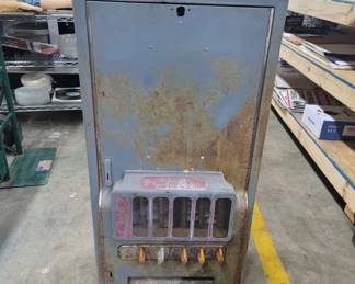 1950s Metal Candy Vending Machine