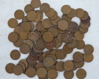 50 Lincoln Wheat Pennies