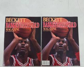 Michael Jordan Beckett Basketball Card Magazines
