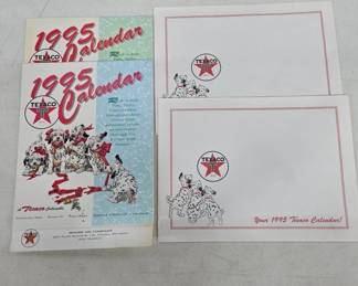 Texaco 1995 Calendar and Accessories