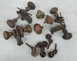 Brass and Iron Hardware