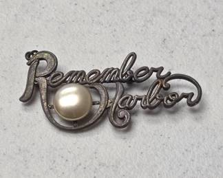Remember Pearl Harbor Brooch