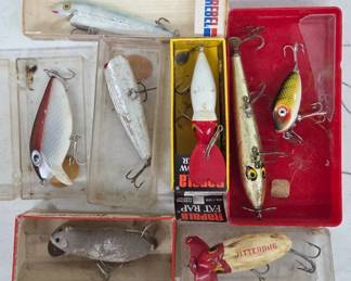 Fishing Lures with Boxes