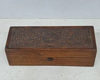 Wheeler & Wilson Sewing Machines Wooden Box