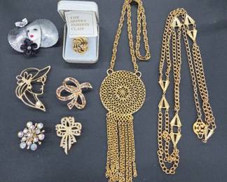 Gold-Tone Jewelry Items