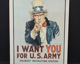 James Montgomery Flagg U.S. Army Poster