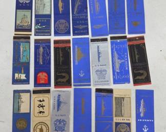 U.S. Navy Matchbooks