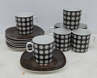 Block Langenthal Transition Cups and Saucers