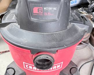 Craftsman 6-Gallon 3.5 Peak HP Wet/Dry Vac