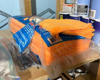 Orange Microfiber Cleaning Cloths - Walmart Great Value