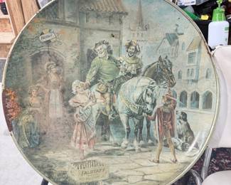1910 Falstaff Beer Advertising Tin Tray