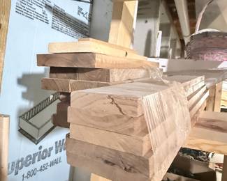 Assorted Hardwood and Pine Lumber