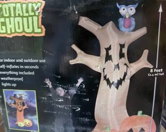Totally Ghoul Airblown Inflatable Halloween Tree