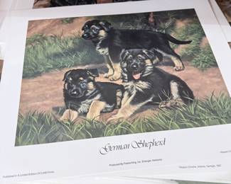 Robert Christie "German Shepherd" Limited Edition Print