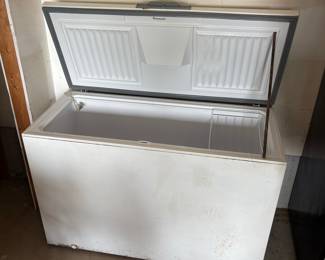 White Chest Freezer