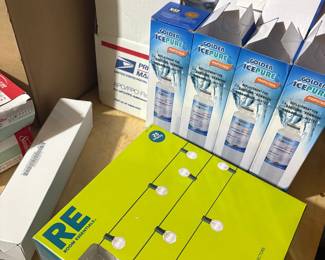 Golden IcePure RWF0700A Refrigerator Water Filters and Room Essentials String Lights