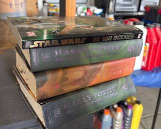 Star Wars in 100 Scenes and Harry Potter Complete Hardcover Set