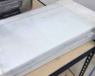 Marble Tile Samples - Pebble Interlocking