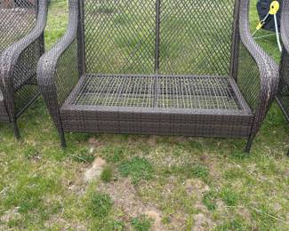 Wicker Loveseat
