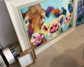 Farm Animal Portrait Painting
