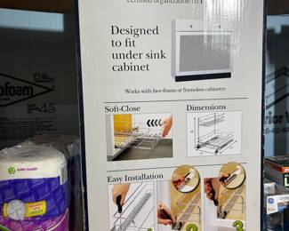 Adapt Certified Organization 15-inch Soft-Close Under Sink Cabinet Organizer