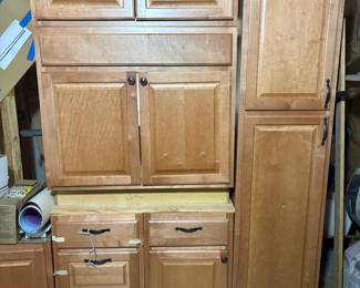 Maple Shaker Style Kitchen Cabinet Set