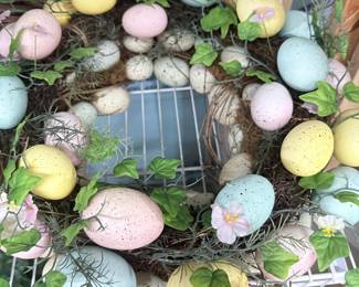 Easter Egg Wreath
