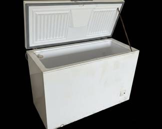 White Chest Freezer