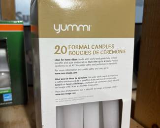 Yummi 20 Formal Candles