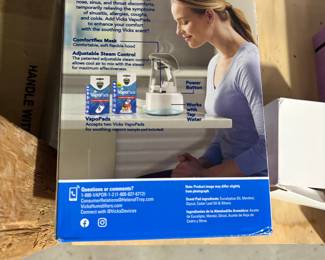 Vicks Steam Inhaler for Sinus and Allergy Relief