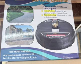 Twinkle Star 15" Pressure Washer Surface Cleaner