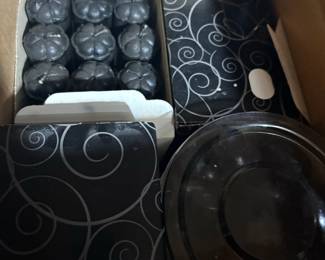 Black Pumpkin Scented Candles