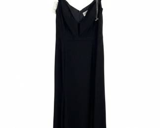 Couture Collection Black Sparkle Evening Gown