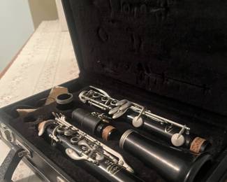 clarinet and case