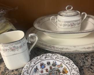 fine china and glassware