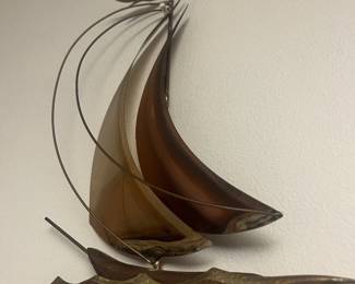 Brass wallart