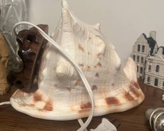 conch shell lamp