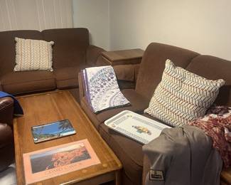 Sofa & loveseat, coffee table