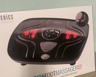 homedics foot massager with heat 