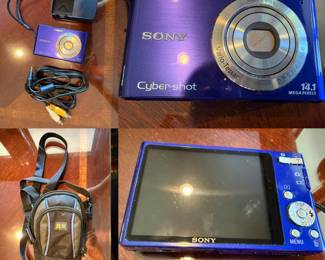  Cyber-shot DSC-W330 14.1MP Blue 4x Zoom 26mm Wide Angle Digital Camera