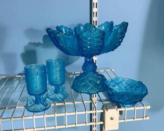 Blue Colored Serveware